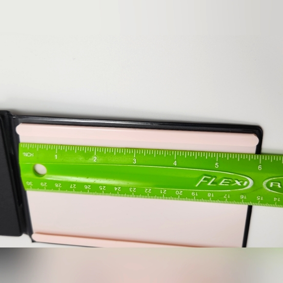 Mary Kay MakeUp Tri Fold Mirror Compact w/ Easel Back Set of 3 - Black and Pink - Picture 11 of 14